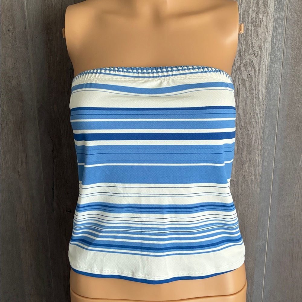VINTAGE 90S Y2K STRIPED TUBE TOP